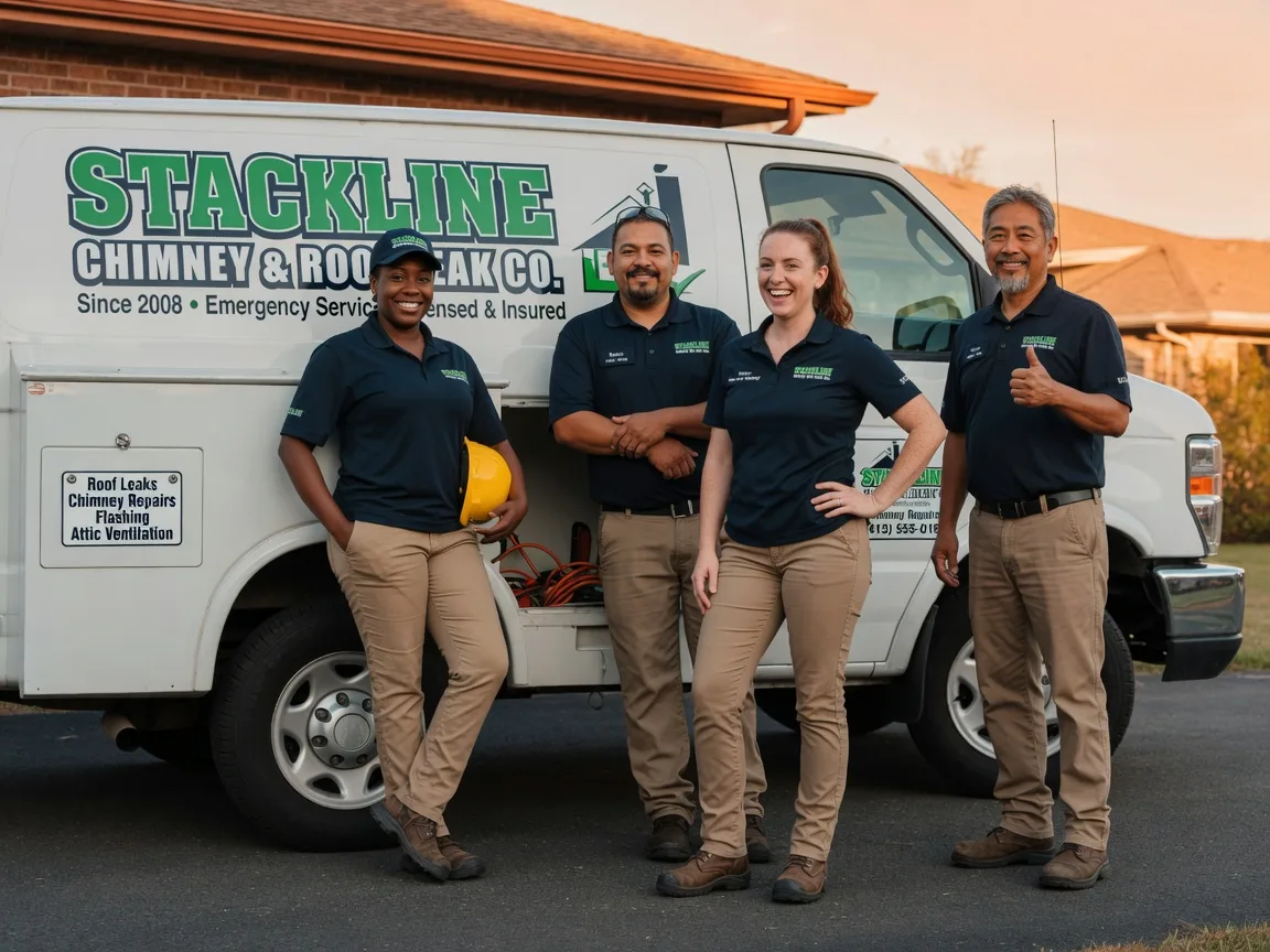 Chimney flashing repair company in Cleveland, VA